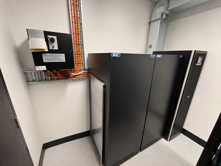 Comms room and data cabling